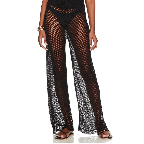 WeWoreWhat Pants - WeWoreWhat | Crochet Drawcord Pant | Sz M (NWT)